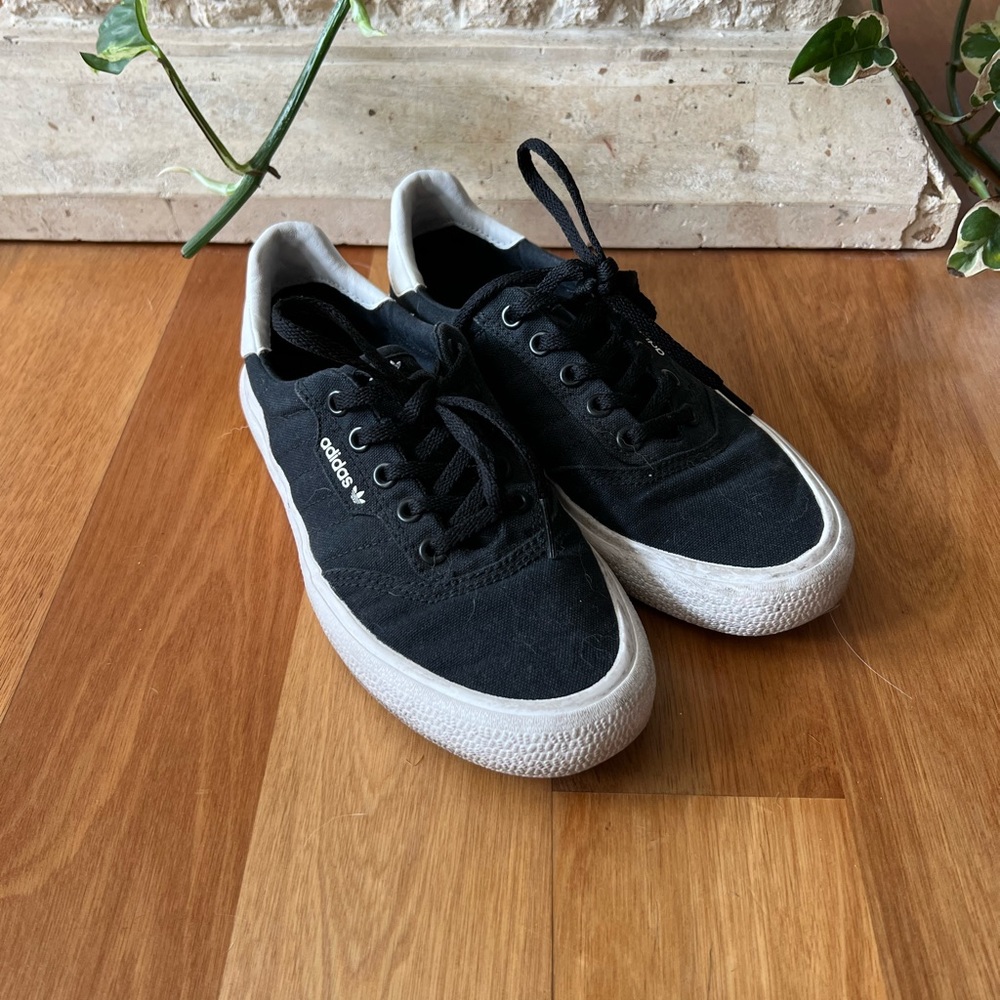 Adidas black sneakers
